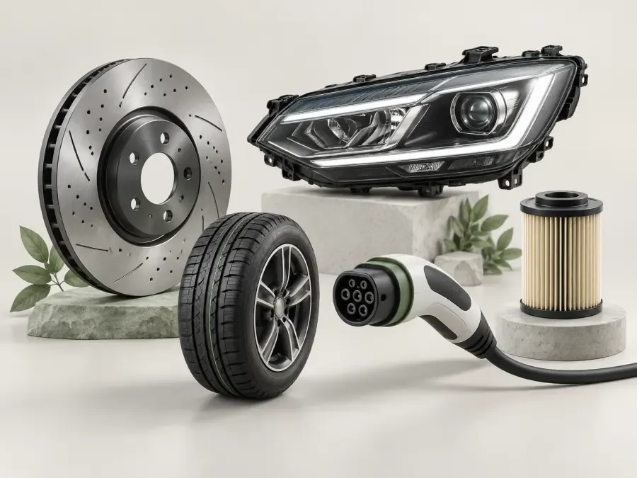 Automotif & mobiliti — ilustrasi kategori 3D